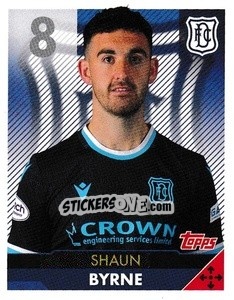 Sticker Shaun Byrne - Scottish Professional Football League 2021-2022 - Topps