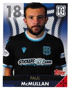 Sticker Paul McMullan - Scottish Professional Football League 2021-2022 n. 61 - Topps