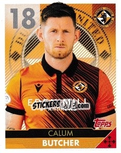 Sticker Calum Butcher - Scottish Professional Football League 2021-2022 - Topps