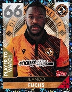 Figurina Jeando Fuchs - Scottish Professional Football League 2021-2022 n. 81 - Topps