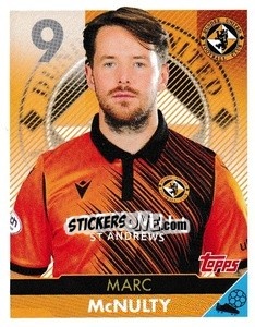 Sticker Marc McNulty - Scottish Professional Football League 2021-2022 - Topps