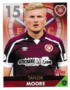 Cromo Taylor Moore - Scottish Professional Football League 2021-2022 - Topps