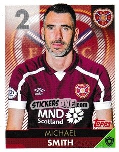 Sticker Michael Smith - Scottish Professional Football League 2021-2022 - Topps