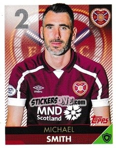Sticker Michael Smith - Scottish Professional Football League 2021-2022 n. 93 - Topps
