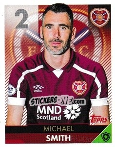 Cromo Michael Smith - Scottish Professional Football League 2021-2022 - Topps