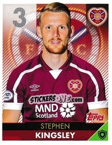 Sticker Stephen Kingsley - Scottish Professional Football League 2021-2022 n. 94 - Topps