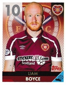 Cromo Liam Boyce - Scottish Professional Football League 2021-2022 - Topps