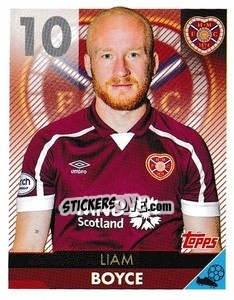 Sticker Liam Boyce - Scottish Professional Football League 2021-2022 n. 101 - Topps