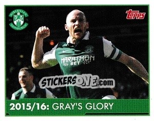 Figurina 2015/16 Gray's Glory - Scottish Professional Football League 2021-2022 n. 105 - Topps
