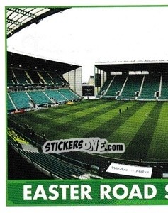 Sticker Easter Road Stadium - Scottish Professional Football League 2021-2022 - Topps