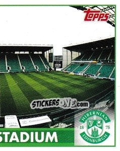 Sticker Easter Road Stadium - Scottish Professional Football League 2021-2022 - Topps