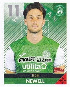 Sticker Joe Newell - Scottish Professional Football League 2021-2022 - Topps