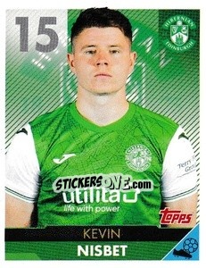 Sticker Kevin Nisbet - Scottish Professional Football League 2021-2022 - Topps