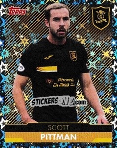 Sticker Scott Pittman - Scottish Professional Football League 2021-2022 - Topps
