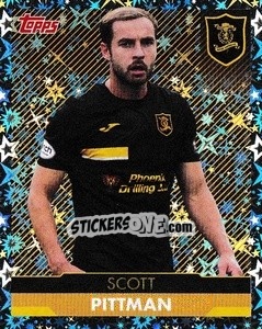 Cromo Scott Pittman - Scottish Professional Football League 2021-2022 - Topps