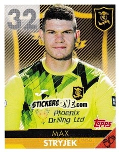 Sticker Max Stryjek - Scottish Professional Football League 2021-2022 n. 128 - Topps