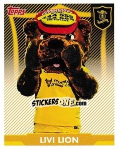 Sticker Livi Lion - Mascot - Scottish Professional Football League 2021-2022 - Topps