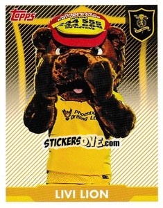 Cromo Livi Lion - Mascot - Scottish Professional Football League 2021-2022 - Topps