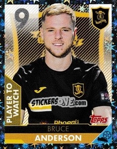 Figurina Bruce Anderson - Scottish Professional Football League 2021-2022 - Topps