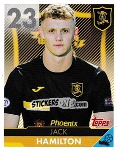 Figurina Jack Hamilton - Scottish Professional Football League 2021-2022 - Topps