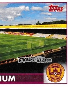 Cromo Fir Park Stadium - Scottish Professional Football League 2021-2022 - Topps