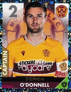 Sticker Stephen O'Donnell - Scottish Professional Football League 2021-2022 - Topps