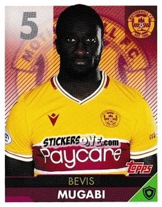 Cromo Bevis Mugabi - Scottish Professional Football League 2021-2022 - Topps