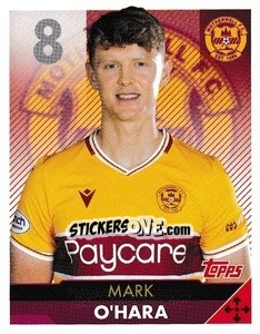 Cromo Mark O'Hara - Scottish Professional Football League 2021-2022 - Topps