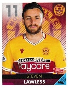 Figurina Steven Lawless - Scottish Professional Football League 2021-2022 - Topps