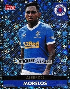 Sticker Alfredo Morelos - Scottish Professional Football League 2021-2022 - Topps
