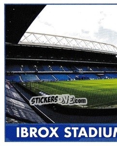 Sticker Ibrox Stadium - Scottish Professional Football League 2021-2022 - Topps