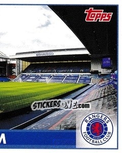 Cromo Ibrox Stadium - Scottish Professional Football League 2021-2022 - Topps