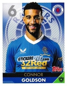 Cromo Connor Goldson - Scottish Professional Football League 2021-2022 - Topps