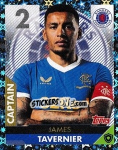 Sticker James Tavernier - Scottish Professional Football League 2021-2022 - Topps