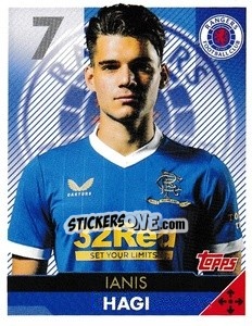 Sticker Ianis Hagi - Scottish Professional Football League 2021-2022 n. 173 - Topps