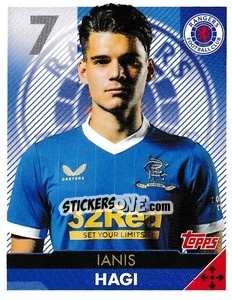 Figurina Ianis Hagi - Scottish Professional Football League 2021-2022 - Topps