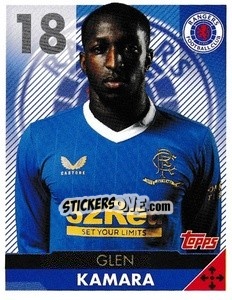 Cromo Glen Kamara - Scottish Professional Football League 2021-2022 - Topps