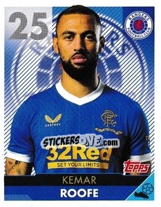 Figurina Kemar Roofe - Scottish Professional Football League 2021-2022 - Topps