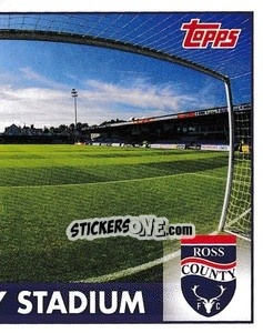 Sticker Global Energy Stadium - Scottish Professional Football League 2021-2022 - Topps