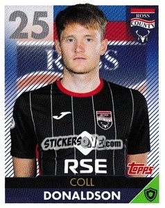 Sticker Coll Donaldson - Scottish Professional Football League 2021-2022 - Topps