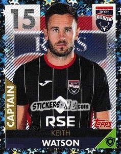 Figurina Keith Watson - Scottish Professional Football League 2021-2022 - Topps