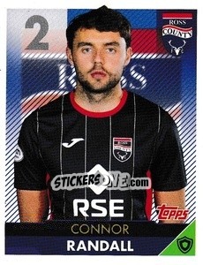 Sticker Connor Randall - Scottish Professional Football League 2021-2022 n. 189 - Topps