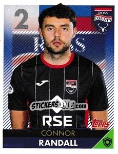 Cromo Connor Randall - Scottish Professional Football League 2021-2022 - Topps