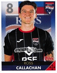 Figurina Ross Callachan - Scottish Professional Football League 2021-2022 - Topps