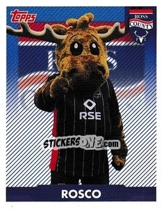 Sticker Rosco - Mascot - Scottish Professional Football League 2021-2022 - Topps