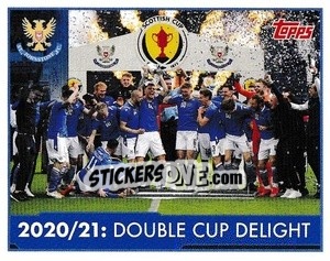 Figurina 2020/21 Double Cup Delight - Scottish Professional Football League 2021-2022 - Topps
