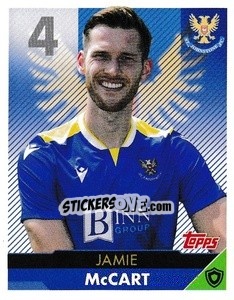 Figurina Jamie McCart - Scottish Professional Football League 2021-2022 - Topps