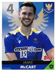 Sticker Jamie McCart - Scottish Professional Football League 2021-2022 n. 205 - Topps