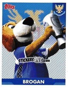 Sticker Brogan - Mascot - Scottish Professional Football League 2021-2022 n. 210 - Topps