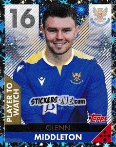 Sticker Glenn Middleton - Scottish Professional Football League 2021-2022 - Topps